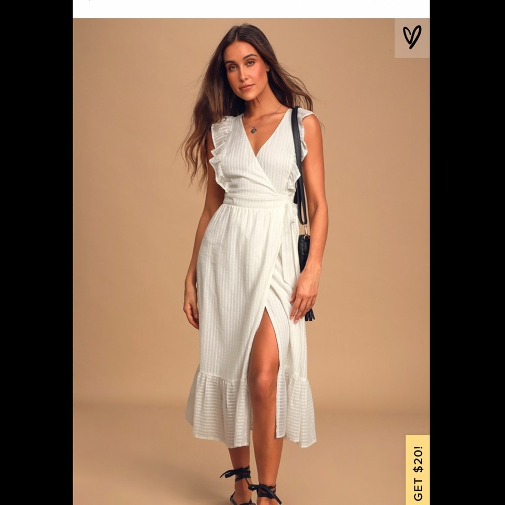 NWT white summer dress